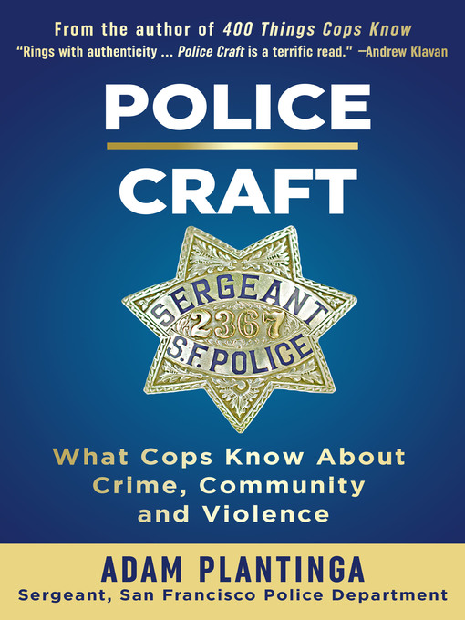 Title details for Police Craft by Adam Plantinga - Available